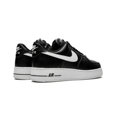 Кроссовки Nike Air Force 1 '07 Black/White с мехом Кроссовки Nike Air Force 1 '07 Black/White с мехом