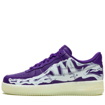 Кроссовки Nike Air Force 1 Low Skeleton Purple Кроссовки Nike Air Force 1 Low Skeleton Purple