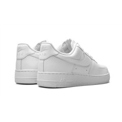 Кроссовки Nike Air Force 1 Low All White с мехом