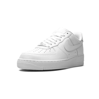 Кроссовки Nike Air Force 1 Low All White с мехом Кроссовки Nike Air Force 1 Low All White с мехом