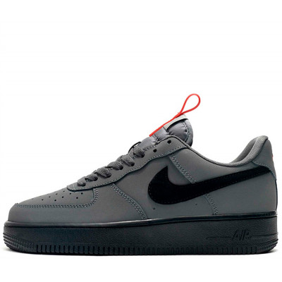 Кроссовки Nike Air Force 1 '07 Grey\Red Кроссовки Nike Air Force 1 '07 Grey\Red
