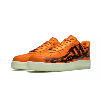 Кроссовки Nike Air Force 1 Low Skeleton Orange Кроссовки Nike Air Force 1 Low Skeleton Orange