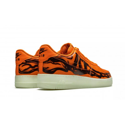 Кроссовки Nike Air Force 1 Low Skeleton Orange Кроссовки Nike Air Force 1 Low Skeleton Orange