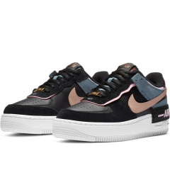 Кроссовки Nike Air Force 1 Shadow Black Metallic