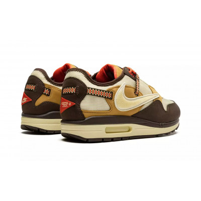 Кроссовки Nike Air Max 1 x Travis Scott Baroque Brown Кроссовки Nike Air Max 1 x Travis Scott Baroque Brown