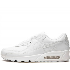 Кроссовки Nike Air Max 90 Leather White с мехом