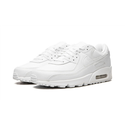 Кроссовки Nike Air Max 90 Leather White с мехом Кроссовки Nike Air Max 90 Leather White с мехом