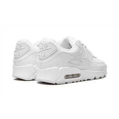 Кроссовки Nike Air Max 90 Leather White с мехом