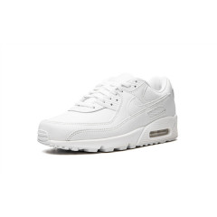 Кроссовки Nike Air Max 90 Leather White с мехом