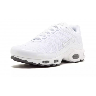 Кроссовки Nike Air Max Plus Triple White Кроссовки Nike Air Max Plus Triple White