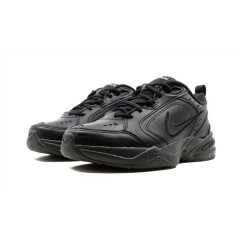 Кроссовки Nike Air Monarch 4 Triple Black с мехом