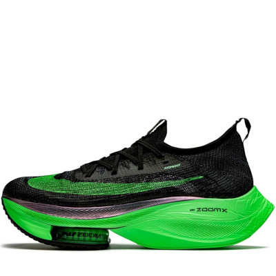 Кроссовки Nike Air Zoom Alphafly Next Black/Electric Green Кроссовки Nike Air Zoom Alphafly Next Black/Electric Green