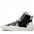 Кроссовки Nike Blazer Mid x Sacai Black/Grey Кроссовки Nike Blazer Mid x Sacai Black/Grey