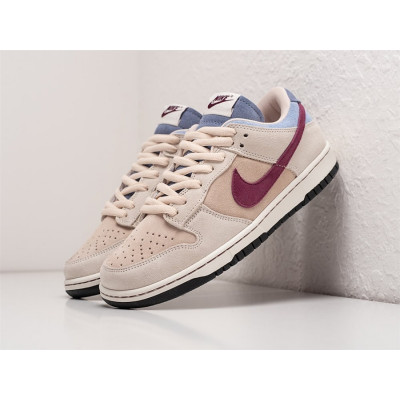 Кроссовки Nike SB Dunk Low Grey/Burgundy Кроссовки Nike SB Dunk Low Grey/Burgundy