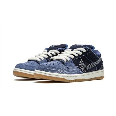 Кроссовки Nike SB Dunk Low "Sashiko Denim" Кроссовки Nike SB Dunk Low "Sashiko Denim"