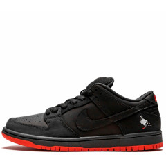 Кроссовки Nike SB Dunk Low Pro "Black Pigeon" с мехом