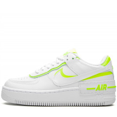 Кроссовки Nike Air Force 1 Shadow White Lemon Venom Volt