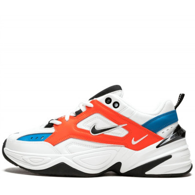 Кроссовки Nike M2k Tekno 'John Elliott' White/Orange/Blue Кроссовки Nike M2k Tekno 'John Elliott' White/Orange/Blue