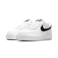 Кроссовки Nike Air Force 1 '07 White/Black с мехом