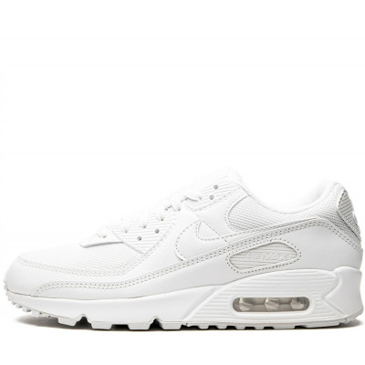 Кроссовки Nike Air Max 90 Leather Triple White Кроссовки Nike Air Max 90 Leather Triple White