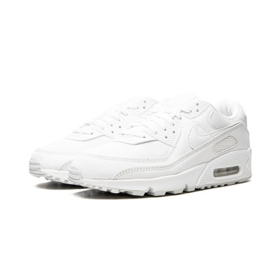 Кроссовки Nike Air Max 90 Leather Triple White Кроссовки Nike Air Max 90 Leather Triple White