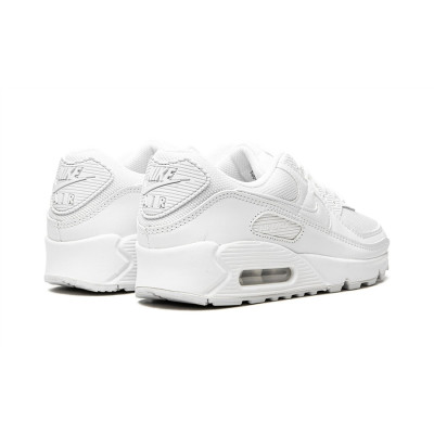 Кроссовки Nike Air Max 90 Leather Triple White Кроссовки Nike Air Max 90 Leather Triple White