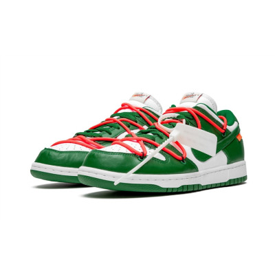 Кроссовки Nike SB Dunk Low "Off-White - Pine Green" Кроссовки Nike SB Dunk Low "Off-White - Pine Green"