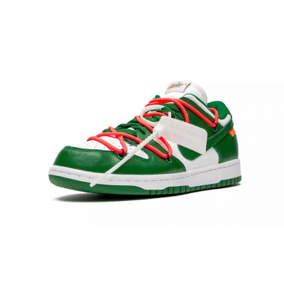 Кроссовки Nike SB Dunk Low "Off-White - Pine Green" Кроссовки Nike SB Dunk Low "Off-White - Pine Green"