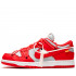 Кроссовки Nike SB Dunk Low "Off-White - University Red" Кроссовки Nike SB Dunk Low "Off-White - University Red"