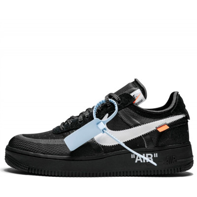 Кроссовки Nike x Off White Air Force 1 Black Кроссовки Nike x Off White Air Force 1 Black
