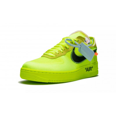 Кроссовки Nike Air Force 1 X Off White Volt Кроссовки Nike Air Force 1 X Off White Volt