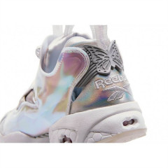 Кроссовки Reebok X Atmos InstaPump Fury Silver Metallic/White