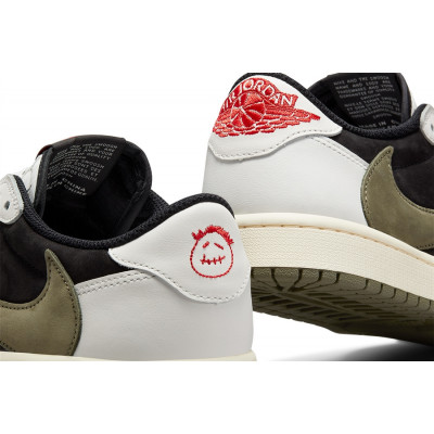 Кроссовки Nike x Travis Scott Air Jordan 1 Low "Olive" Кроссовки Nike x Travis Scott Air Jordan 1 Low "Olive"