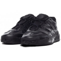 Кроссовки Adidas Niteball Black с мехом