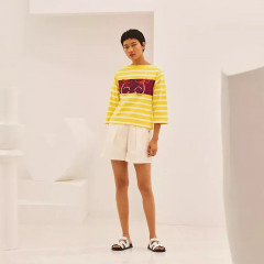 Сандалии Hermes Chypre Black/White