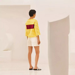 Сандалии Hermes Chypre Black/White