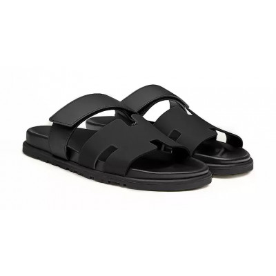 Сандалии Hermes Chypre Black Сандалии Hermes Chypre Black