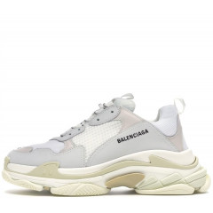 Кроссовки Balenciaga Triple S Cream White
