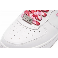 Кроссовки Bape Sta White/Pink
