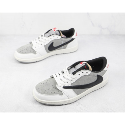 Кроссовки Nike x Travis Scott x Fragment Air Jordan 1 Low Grey Кроссовки Nike x Travis Scott x Fragment Air Jordan 1 Low Grey