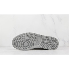 Кроссовки Nike x Travis Scott x Fragment Air Jordan 1 Low Grey