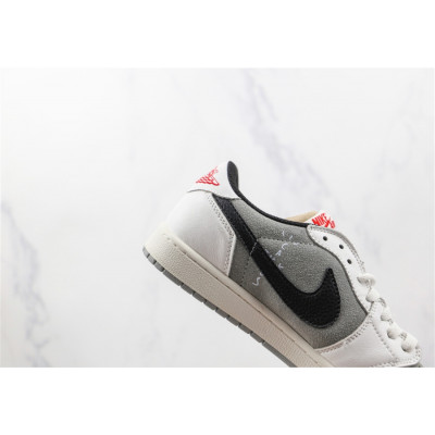 Кроссовки Nike x Travis Scott x Fragment Air Jordan 1 Low Grey Кроссовки Nike x Travis Scott x Fragment Air Jordan 1 Low Grey