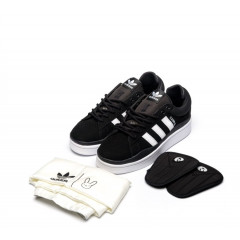 Кроссовки Adidas Campus "Bad Bunny Black/White"