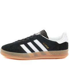 Кроссовки Adidas Gazelle Indoor Core Black & White