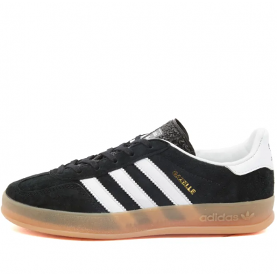 Кроссовки Adidas Gazelle Indoor Core Black & White HO6259 Кроссовки Adidas Gazelle Indoor Core Black & White HO6259