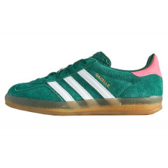 Кроссовки Adidas Gazelle Indoor Collegiate Green Lucid Pink
