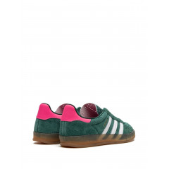 Кроссовки Adidas Gazelle Indoor Collegiate Green Lucid Pink