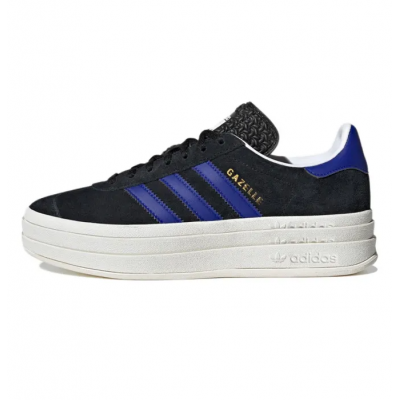 Кроссовки Adidas Gazelle Bold Core Black Lucid Blue HQ4408 Кроссовки Adidas Gazelle Bold Core Black Lucid Blue HQ4408