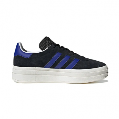 Кроссовки Adidas Gazelle Bold Core Black Lucid Blue HQ4408 Кроссовки Adidas Gazelle Bold Core Black Lucid Blue HQ4408