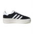 Кроссовки Adidas Gazelle Bold Core Black White HQ6912 Кроссовки Adidas Gazelle Bold Core Black White HQ6912